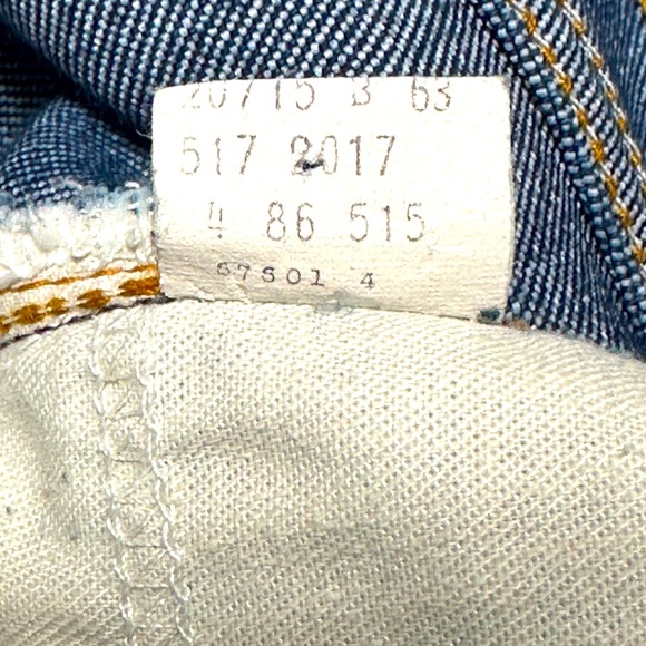Levi’s 517’s, Men's Blue Jeans 40 X 30 - Picture 6 of 10
